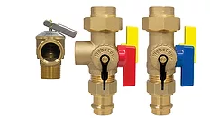 NIBCO Webstone tankless water heater service valve kit