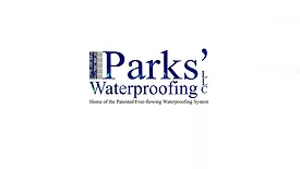 The Parks' Waterproofing logo.