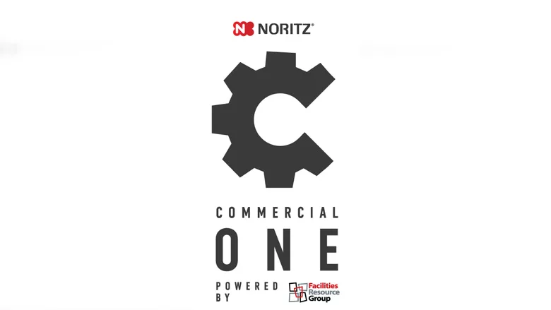 The logo for Noritz new initiative, "Commercial One."