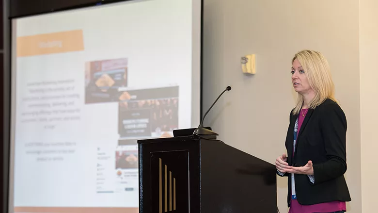 Heather Ripley speaking.