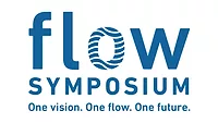 The logo for the Flow Symposium. 