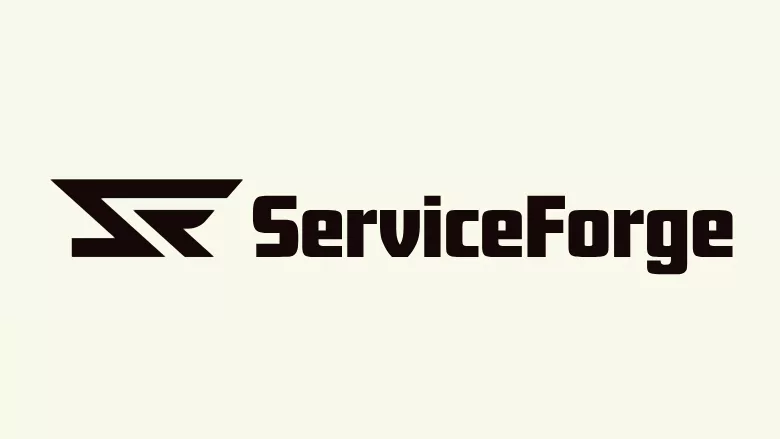 The ServiceForge logo.