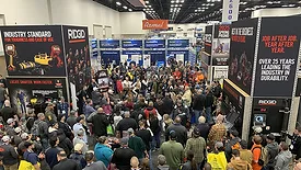 A photo of the RIGID booth at WWETT. 