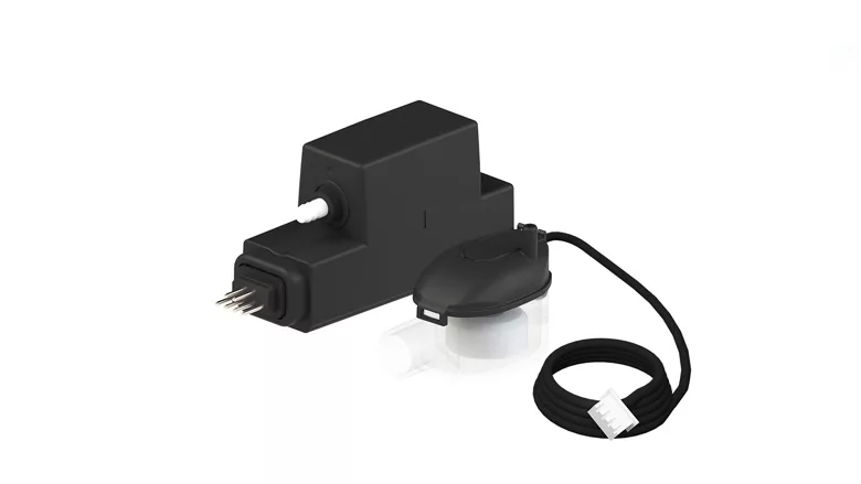 The SFA SANIFLO Sanicondens Clim Mini S condensate-removal pump. 