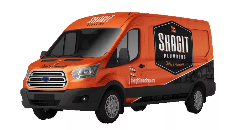 The truck for Skagit Plumbing.