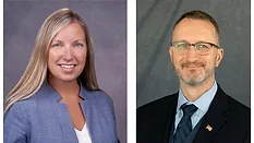 Liz Wells and John Wright. 