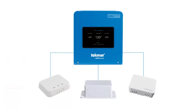 The new wireless mesh sensor from tekmar. 