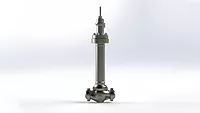 Emerson Fisher IC2 Cryogenic Top-Entry control valve Emerson Fisher IC2 Cryogenic Top-Entry control valve