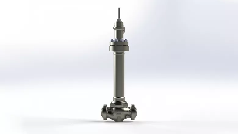 Emerson Fisher IC2 Cryogenic Top-Entry control valve