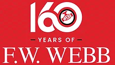 A graphic for F.W. Webb's 160 year anniversary.