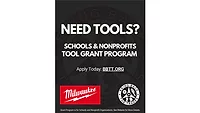 Bring Back the Trades launches national grant program with support from Milwaukee Tool 