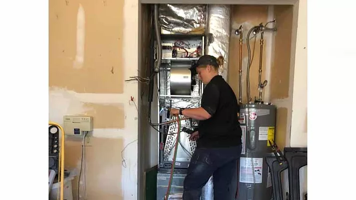 Cecilia Smith, Owner, HER Heating & Cooling. 