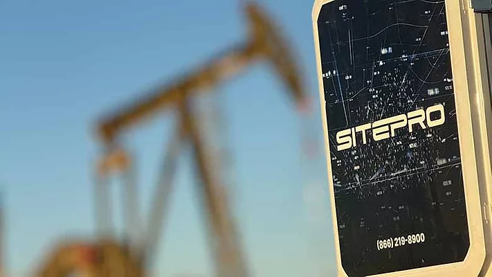 A device using Sitepro.