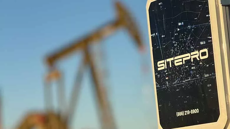 A device using Sitepro.