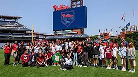 Last year's event, held at the Phillies Stadium. 