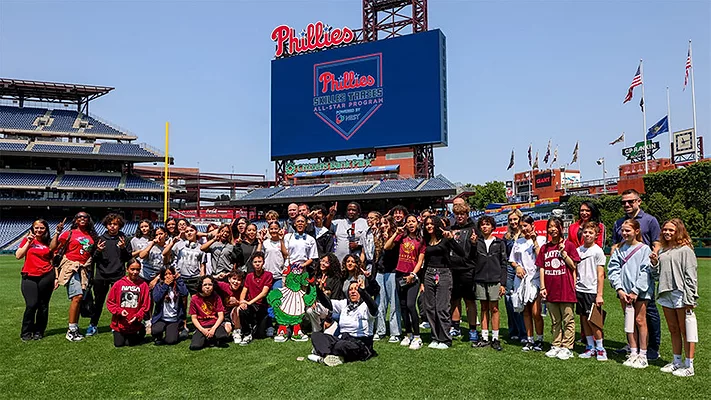 Last year's event, held at the Phillies Stadium. 
