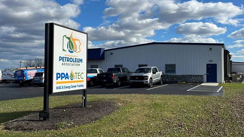 The exterior of the PPATEC school. 