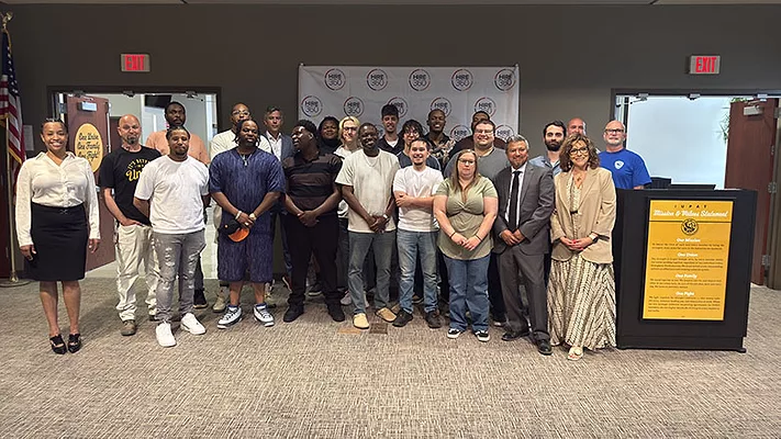 The graduating cohort of Kane County. 