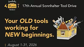 Infographic about Sonnhalter's Tool Drive. 
