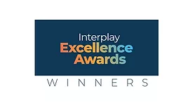 Infographic announcing Interplay Learning 2026 Excellence Award winners,