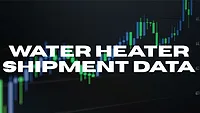 Water Heater Shipments Show Signs of Improvement in June An infographic with "Water Heater Shipment Data" over a chart.