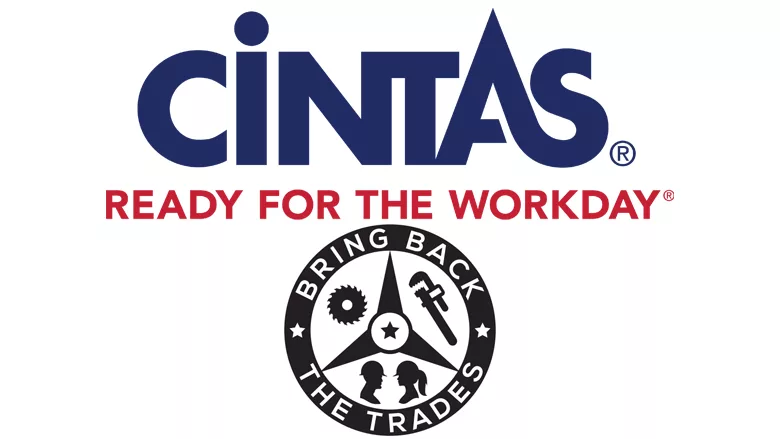 The Bring Back the Trades and Cintas logos.