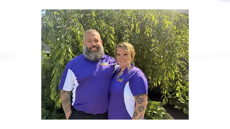 Paul and Sarah Ehrlich, co-owners of Test of Time Plumbing, Heating, Cooling & Electrical.