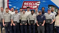 Building the Next Generation of Plumbing Professionals A graduating class of ARS' 7-week program.