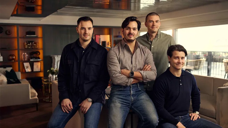 Endra founders Anton Juric, Niklas Lindgren, David Rydberg, Gustav Hammarlund.jpg