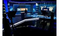 News filming studio image News filming studio image