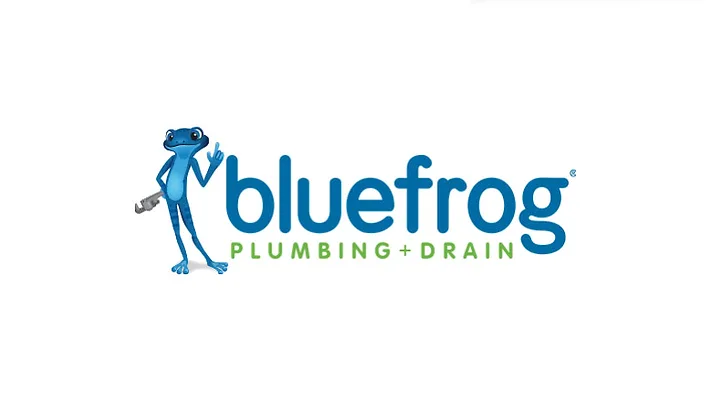 bluefrog Plumbing + Drain Appoints Franchise Development Leader The bluefrog Plumbing + Drain logo.