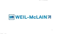 The Weil-McLain logo. 