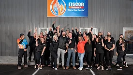 Kevin Fiscor and the Fiscor Plumbing and Air team. 