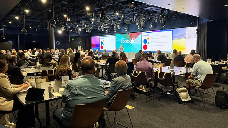 A photo from the Google Summit.