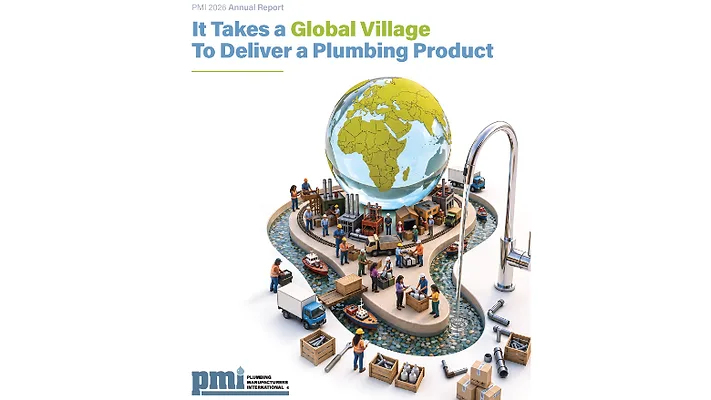 PMI Annual Report Features Global Village of Plumbing Manufacturing Infographic about PMI's annual report.