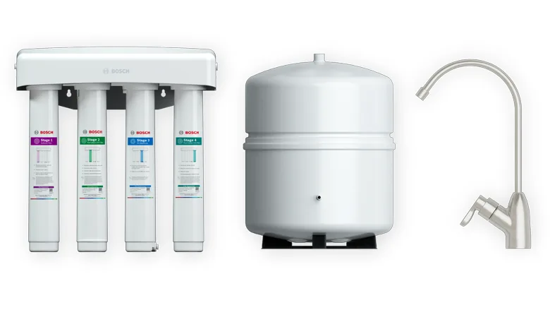Bosch's new under-sink water filtration system.