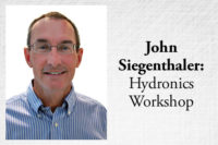 John Siegenthaler Hydrolics Workshop