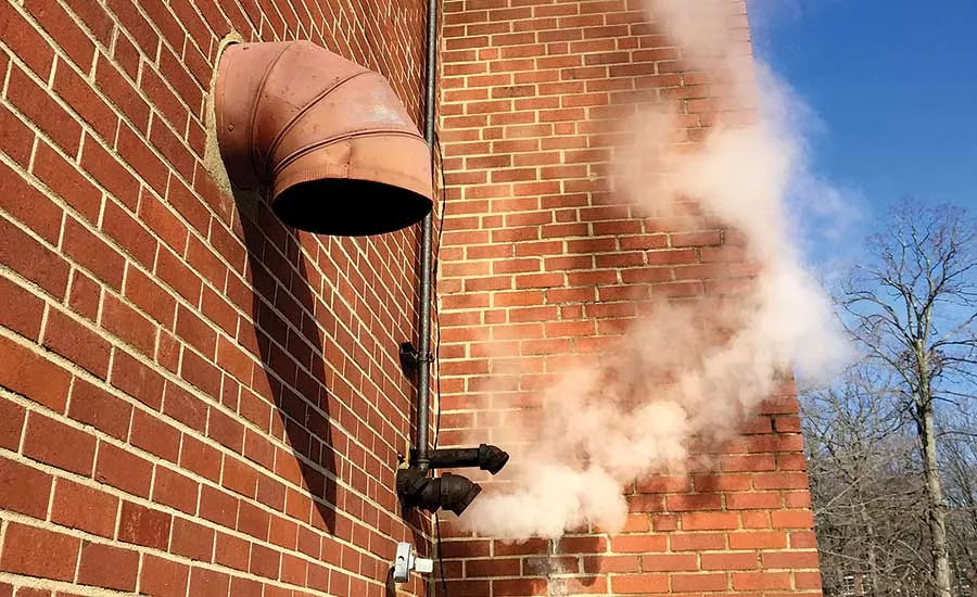 Flash steam on commercial systems essentially wastes steam