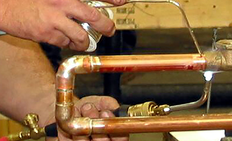 Solder & Flux: Avoid these common pitfalls when sweating a copper joint |  2016-06-13 | Plumbing & Mechanical