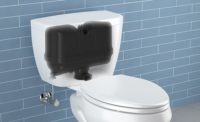 Sloan pressure-assisted toilet