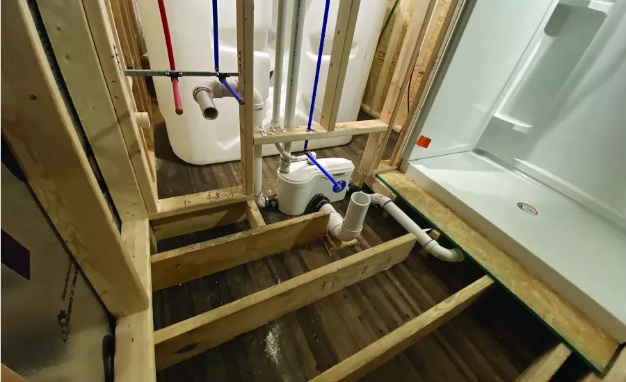 Second Bathroom Shower