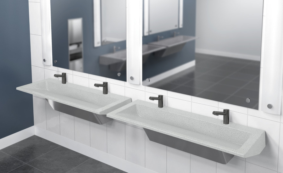 Bradley hand-washing basins