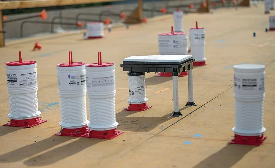 HoldRite firestopping system