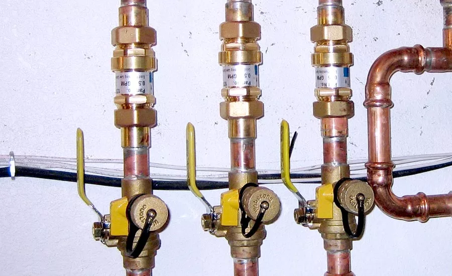 Balancing valve-figure 8