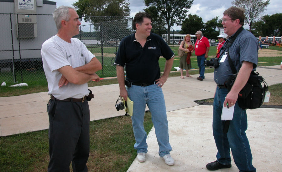 Bob with Wayne and Dan