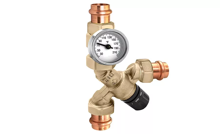 Caleffi thermostatic mixing valve