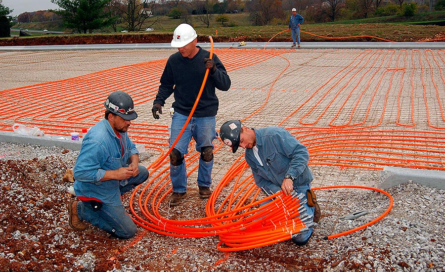 Oxygen-barrier PEX tubing