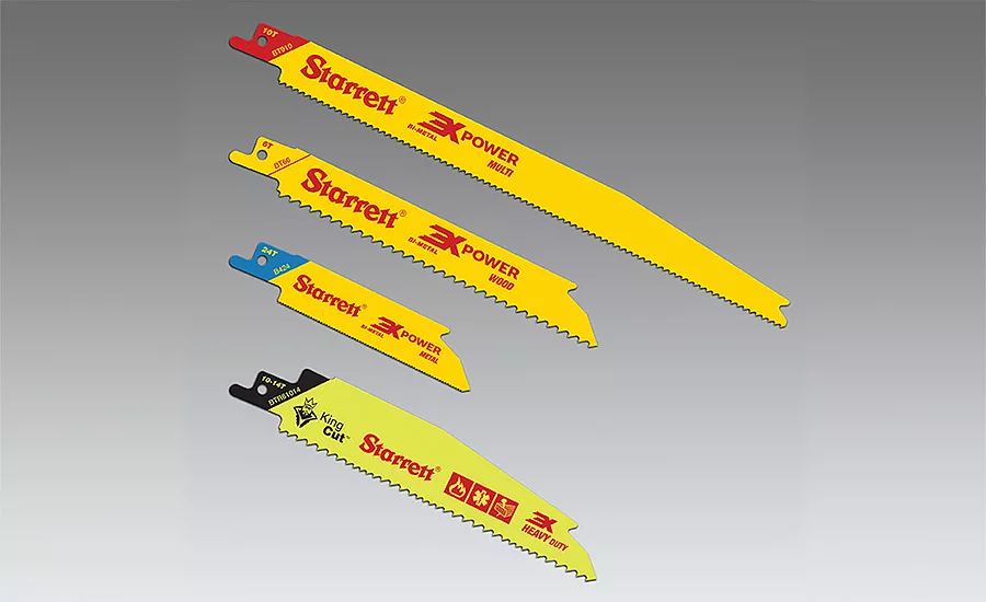 L.S. Starrett Co. saw blades