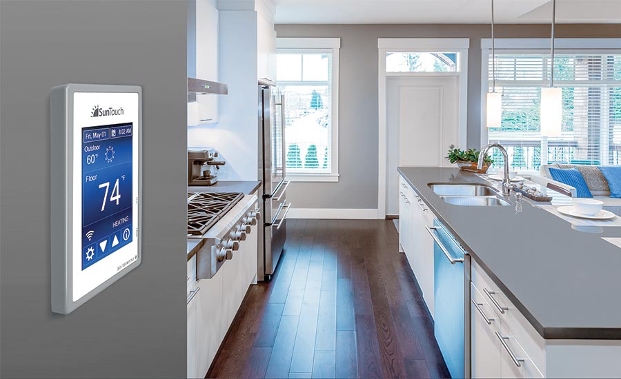 SunTouch’s Wi-Fi thermostat