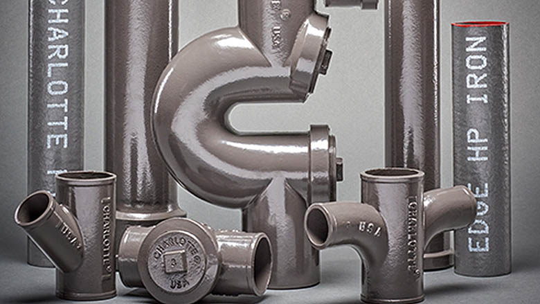 Charlotte Pipe cast-iron plumbing system